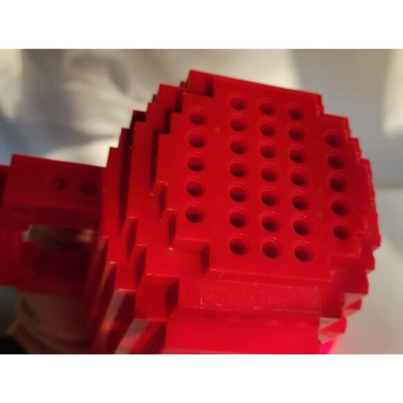 Think Geek Red Build On Brick Mug Tea Coffee Cup BlockBrick Set of 2 - Picture 8 of 9